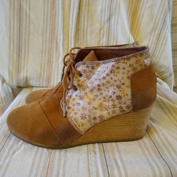 Toms suede wedges - Picture 2 of 6